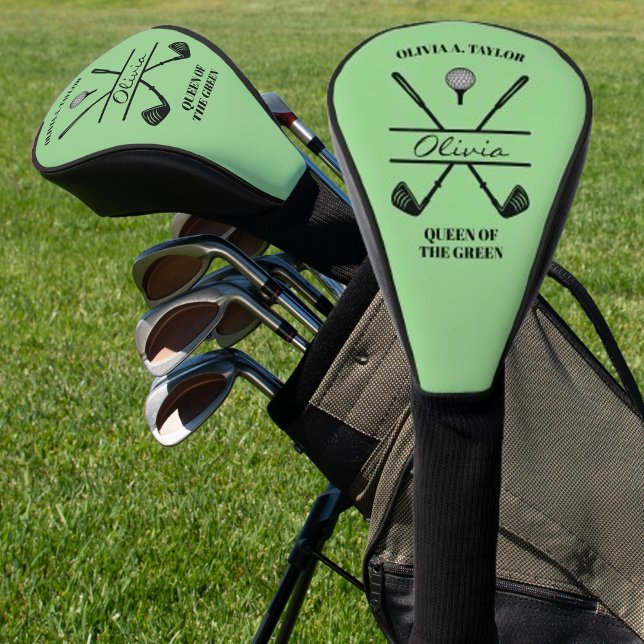 Classic Golf Clubs Name Mint Green Golf Head Cover (Creator Uploaded)