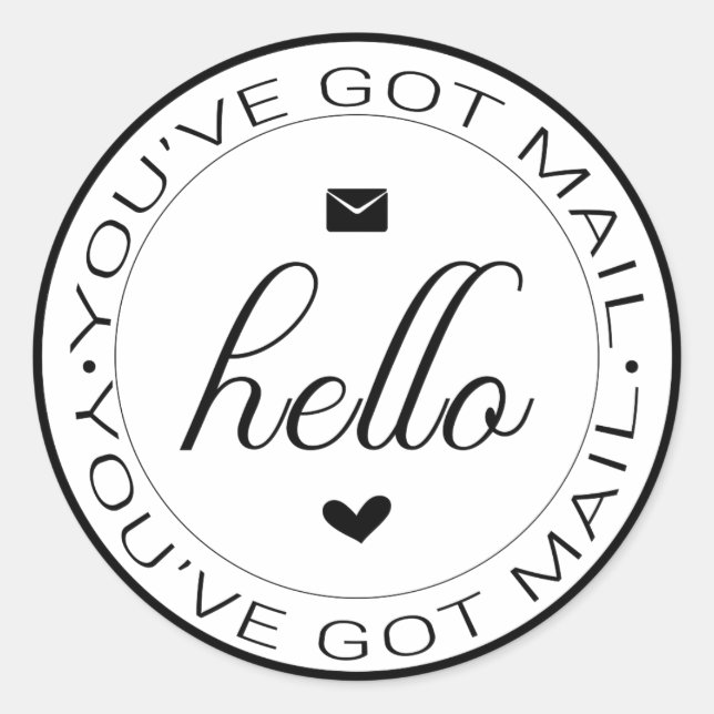 Classic Got Mail Sticker (Front)