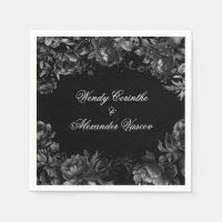 Classic Gothic Black Wedding