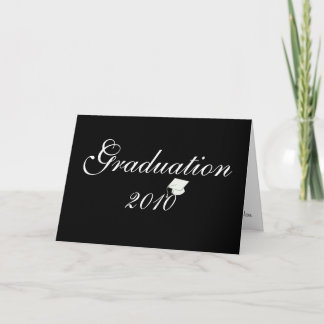 Classic Graduation 2010 Invitation Card