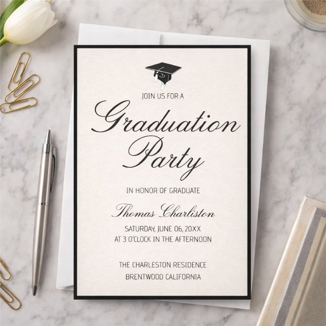 Classic Graduation Invitations  (Créateur téléchargé)