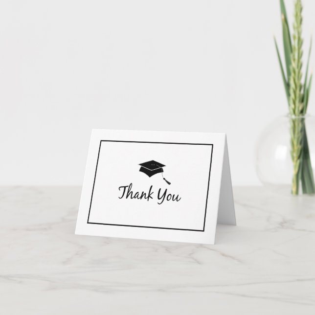 Classic Graduation Thank You Cards (Front)