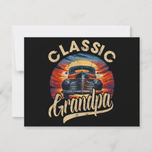 Classic Grandpa Funny Saying Car Lover Men Dad Pap