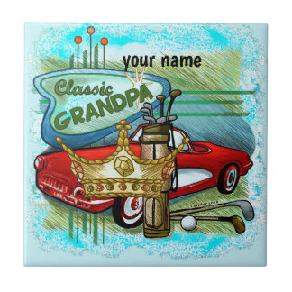 Classic Grandpa  Tile