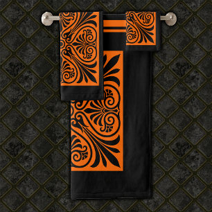 Classic Greek Inspired Bath Towel Set