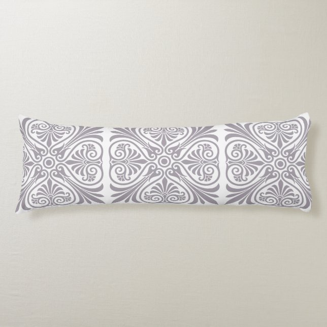 Classic Greek Inspired Body Pillow (Front)