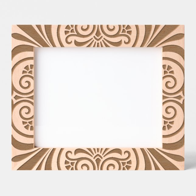 Classic Greek Inspired Design Etched Frames (Front)