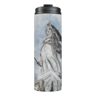 Classic greek statue Athena Thermal Tumbler