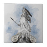 Classic Greek Statue of Athena Ceramic Tile – Myth<br><div class="desc">Classic Greek Statue of Athena Ceramic Tile – Timeless Mythological Décor Honour wisdom and heritage with this Classic Greek Statue of Athena Ceramic Tile. Rendered in elegant, detailed tones, the artwork captures the serene strength and grace of Athena — the revered goddess of wisdom, strategy, and courage in Greek mythology....</div>