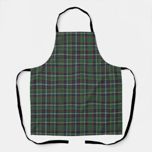Classic Green and Red Tartan Plaid Pattern Apron