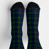 Classic Green & Navy Blackwatch Tartan Plaid
