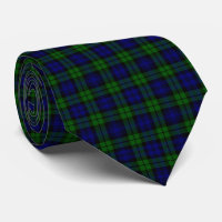 Classic Green & Navy Blackwatch Tartan Plaid