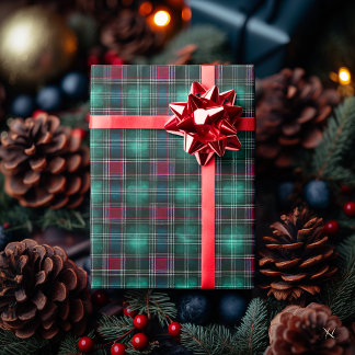 Classic Green Tartan Plaid Wrapping Paper