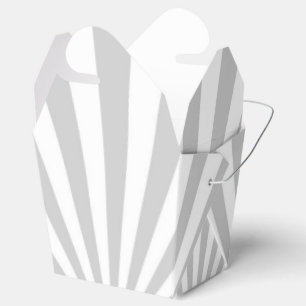 Classic Grey Burst Spinning Wheel Customize This! Favor Box