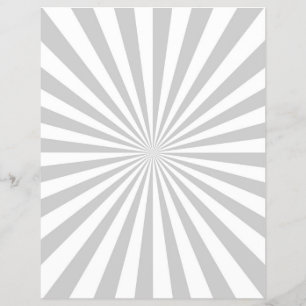 Classic Grey Burst Spinning Wheel Customize This! Flyer