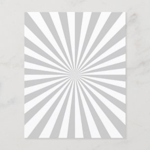 Classic Grey Burst Spinning Wheel Customize This! Flyer