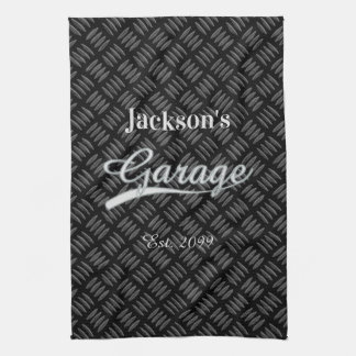 Classic Grey Grey Garage Hand Kitchen Grease Towel