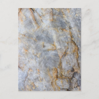 Classic Grey Quartz Crystal Postcard