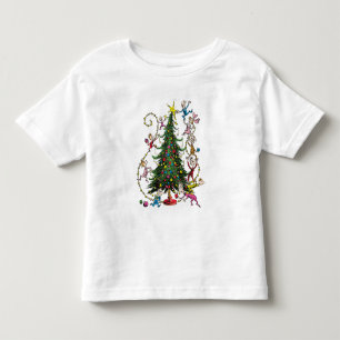 Classic Grinch Christmas Tree Toddler T-shirt