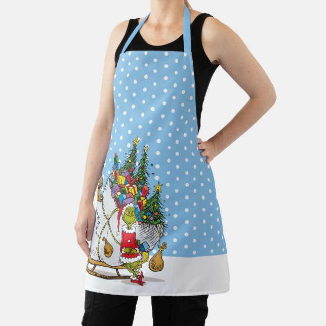 Classic Grinch | Grinch & Max Runaway Slei Apron (Insitu)