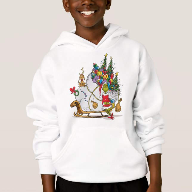 Classic Grinch | Grinch & Max with Sleigh (Front)
