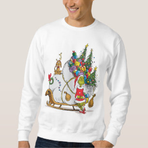 Classic Grinch Grinch & Max with Sleigh Sweatshirt