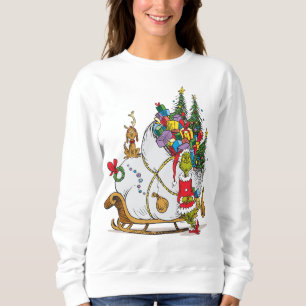 Classic Grinch Grinch & Max with Sleigh Sweatshirt