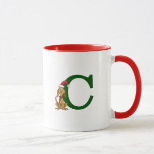 Classic Grinch Max Monogram C Mug