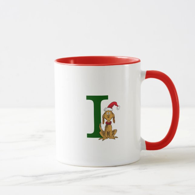Classic Grinch Max | Monogram I Mug (Right)