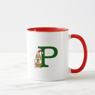 Classic Grinch Max   Monogram P Mug