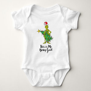 Classic Grinch   Naughty Baby Bodysuit