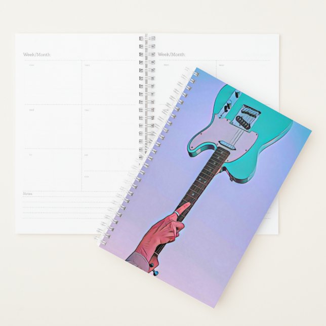 Classic guitar artwork planner (Display)
