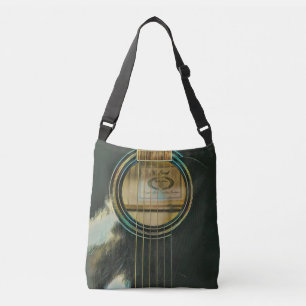 classic guitar gift for dad crossbody bag