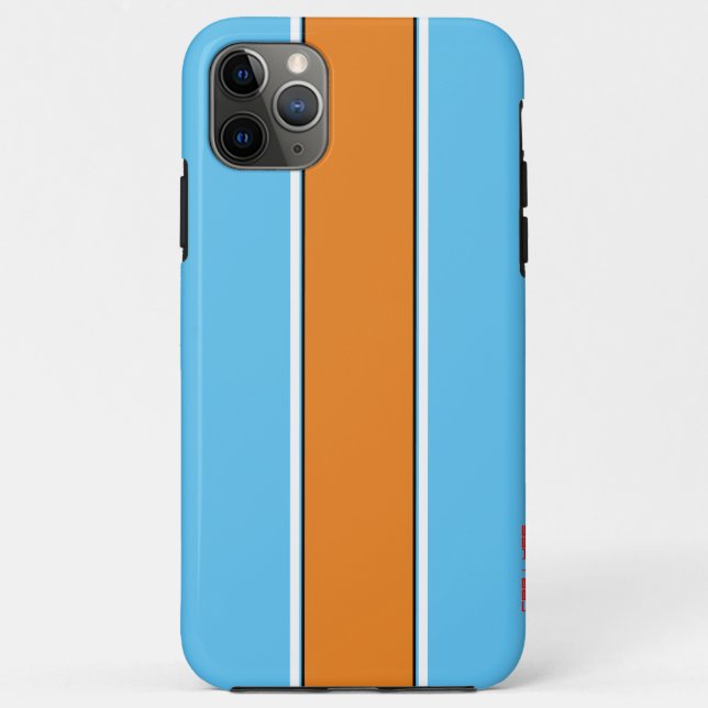 Classic Gulf Colors Case-Mate iPhone Case (Back)