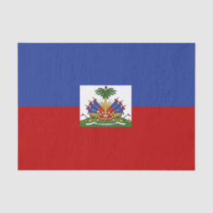 Classic Haitian Flag Tissue Paper