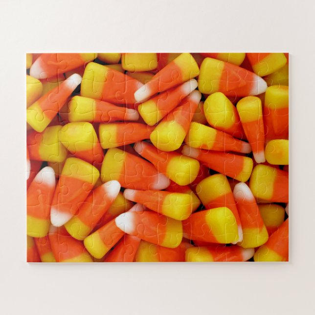 Classic Halloween Candy Corn Jigsaw Puzzle (Horizontal)