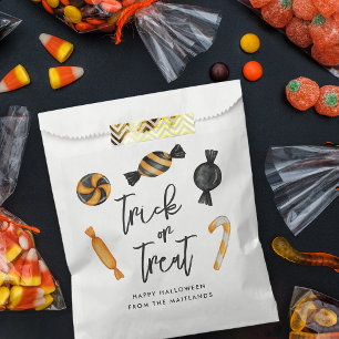 Classic Halloween Candy Trick or Treat Favour Bag