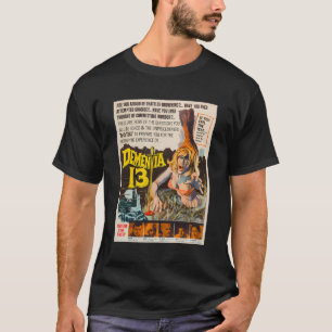 Classic Halloween Vintage Monster Poster Horror Mo T-Shirt