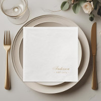 Classic Hand Script Family Name Wedding