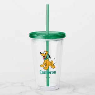 Classic Happy Pluto Acrylic Tumbler