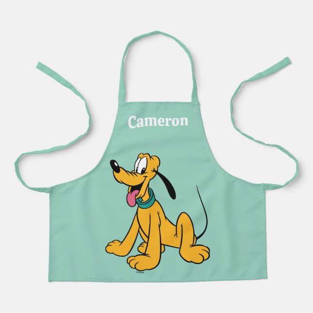 Classic Happy Pluto Apron (Front)