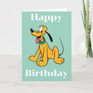 Classic Happy Pluto Card
