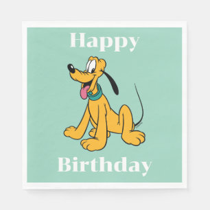 Classic Happy Pluto Napkin