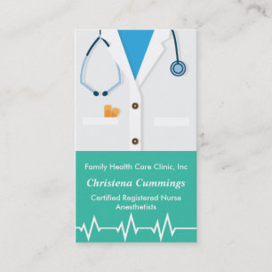 Classic Healthcare and Medical Business Card