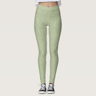Classic Herringbone Weave Texture – Seamless Timel Leggings