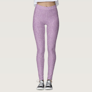Classic Herringbone Weave Texture – Seamless Timel Leggings