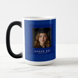 Classic Hexagon Print Daughter Graduation Gift Magic Mug