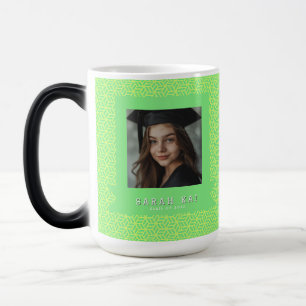 Classic Hexagonal Pattern Class Reunion Magic Mug