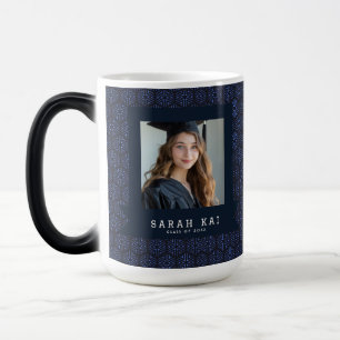 Classic Hexagonal Pattern Commencement Exercise Magic Mug