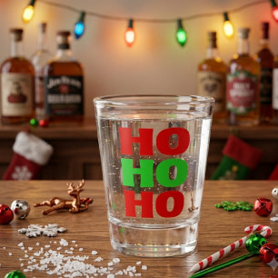 Classic Ho Ho Ho Holiday Shot Glass